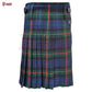 Gun Modern Tartan Kilt – 8 Yard Pleated Scottish Dress Kilt