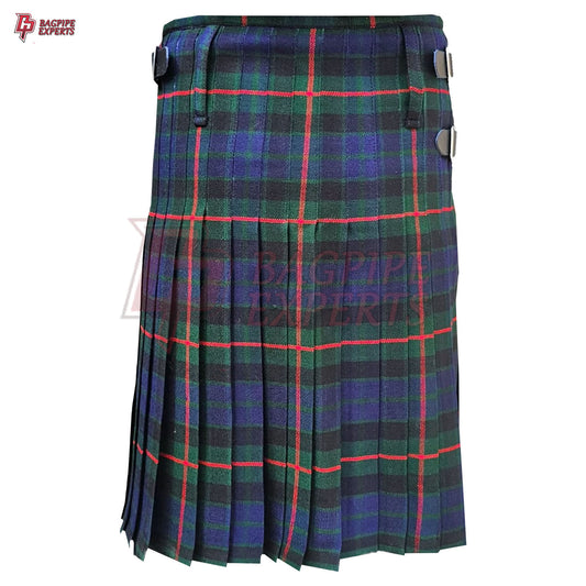 Gun Modern Tartan Kilt – 8 Yard Pleated Scottish Dress Kilt