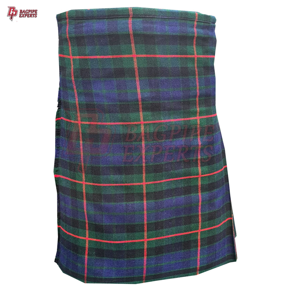 Gun Modern Tartan Kilt – 8 Yard Pleated Scottish Dress Kilt