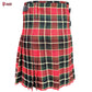 MacLachlan Clan Tartan Kilt – 8 Yard Scottish Highland Dress Kilt