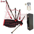 Great Highland Bagpipes – Macdonald Tartan with Natural Mounts, Case & Reeds