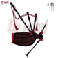 Great Highland Bagpipes – MacDonald Tartan Silver Mount with Case & Reeds