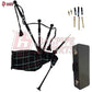 Great Highland Bagpipes – Mackenzie Tartan Silver Mount with Case & Reeds