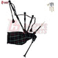 Great Highland Bagpipes – Mackenzie Tartan Silver Mount with Case & Reeds