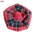 McQueen Modern Tartan Tam O’Shanter – Traditional Scottish Tammy Cap
