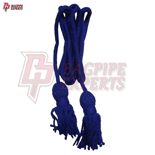 Scottish Bagpipe Drone Cord – Premium Navy Blue Highland Accessory