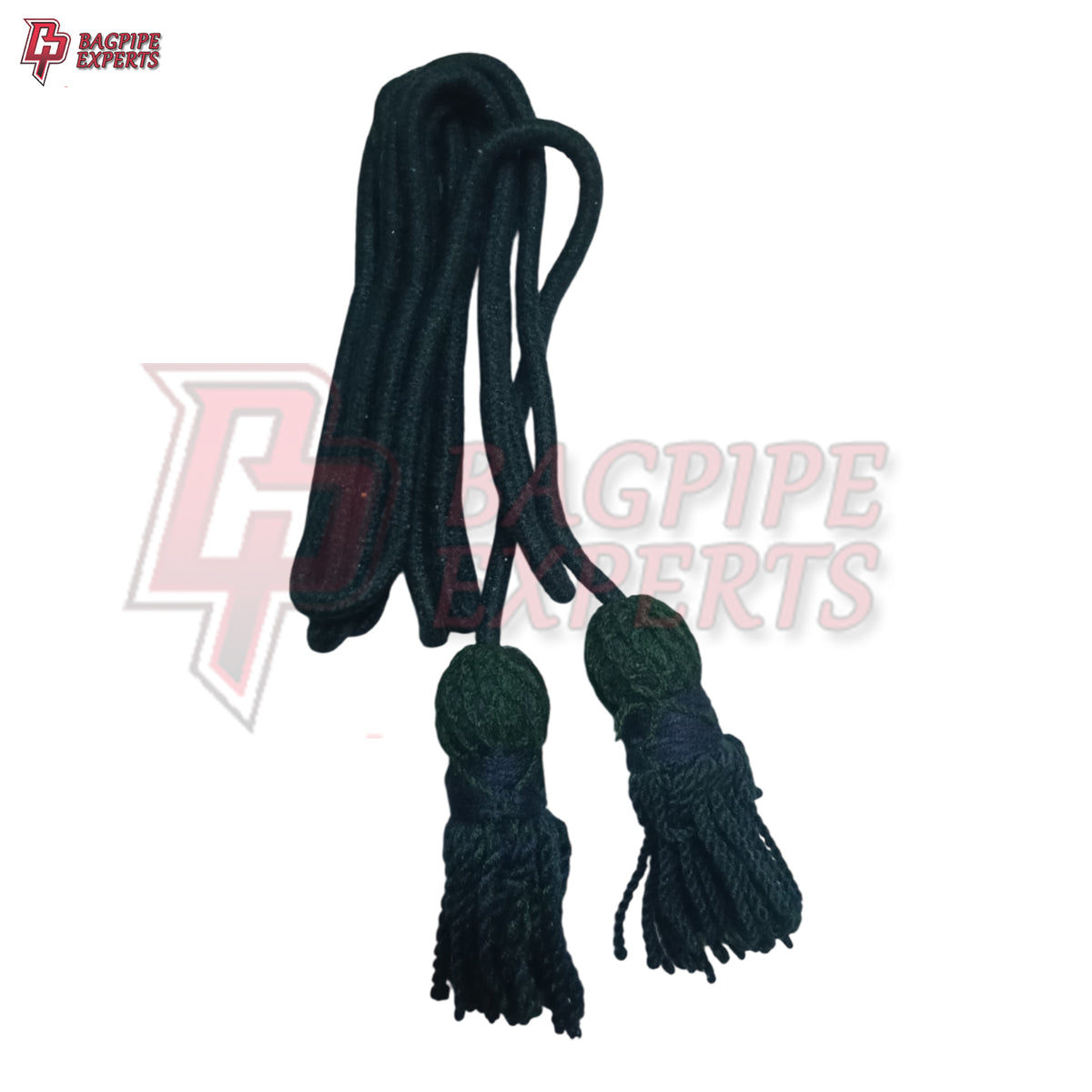 Premium Scottish Bagpipe Drone Cord – Plain Green Traditional Highland Style