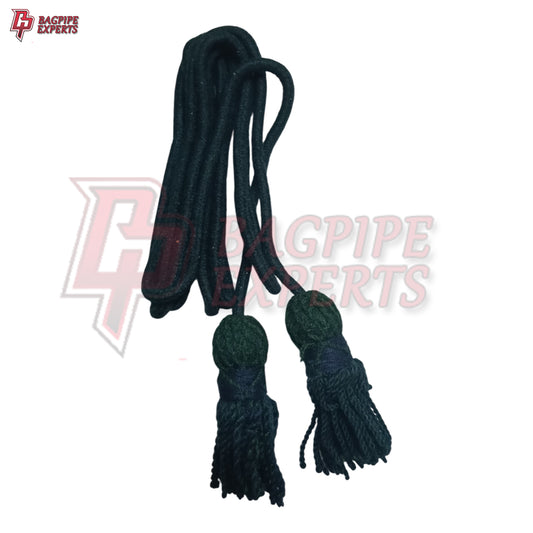 Premium Scottish Bagpipe Drone Cord – Plain Green Traditional Highland Style