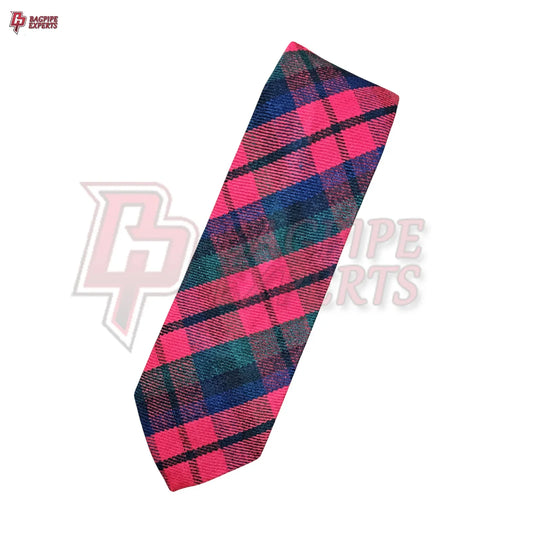 Robertson Red Tartan Neck Tie – Scottish Plaid Formal & Highland Dress Accessory