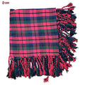 Robertson Red Tartan Fly Plaid | Authentic Scottish Highland Wear UK