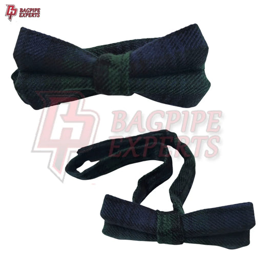 Black Watch Bow Tie – Classic Scottish Tartan Formal Accessory