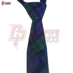 Black Watch Neck Tie – Scottish Tartan Formal Wear for Men