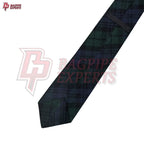 Black Watch Neck Tie – Scottish Tartan Formal Wear for Men