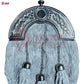 Premium Grey Fur Dress Sporran – 3 Tassels & Polished Chrome Cantle for Highland Wear