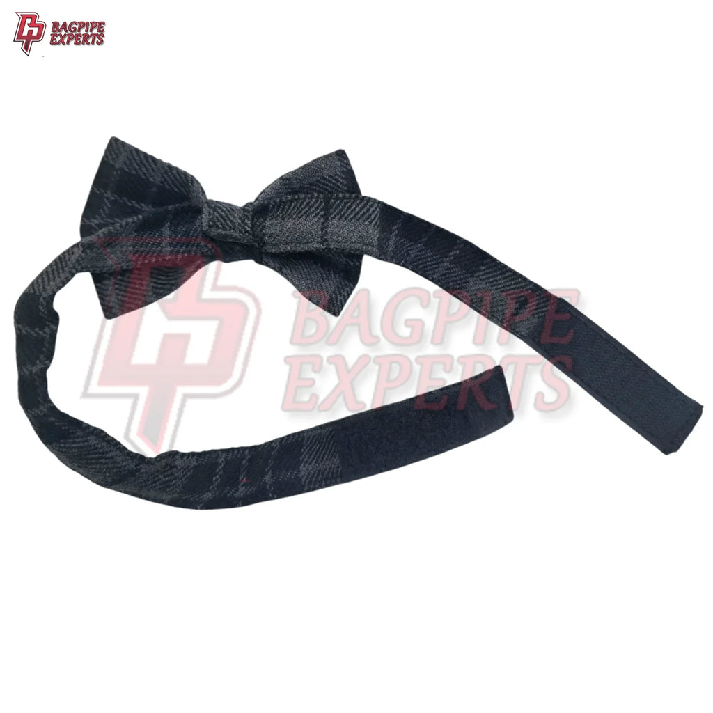 Gray Watch Bow Tie – Scottish Tartan Pre-Tied Formal Accessory