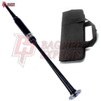 Highland Bagpipe Practice Chanter – Rosewood Black Finish with Silver Mounts & Bag