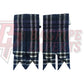 Blue Douglas Kilt Flashes – Traditional Scottish Highland Accessory