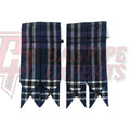 Blue Douglas Kilt Flashes – Traditional Scottish Highland Accessory