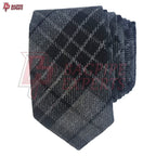 Gray Watch Necktie – Scottish Tartan Formal Tie for Weddings & Events