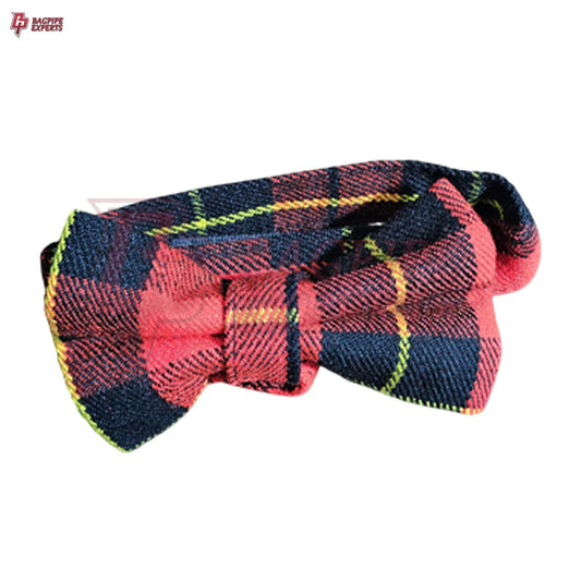 MacQueen Modern Bow Tie – Scottish Tartan Pre-Tied Formal Accessory