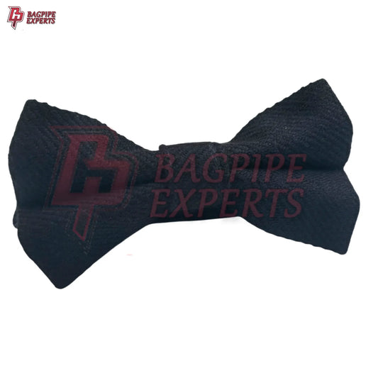 Plain Black Bow Tie – Classic Pre-Tied Formalwear for Men & Weddings