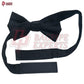 Plain Black Bow Tie – Classic Pre-Tied Formalwear for Men & Weddings