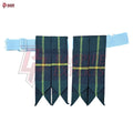 Hunting Wallace Tartan Kilt Flashes – Traditional Scottish Highland Wear Accessory