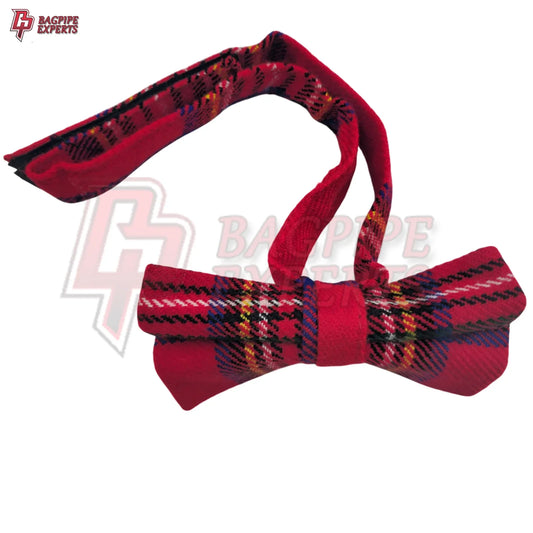 Royal Stewart Bow Tie – Scottish Tartan Pre-Tied Formal Accessory