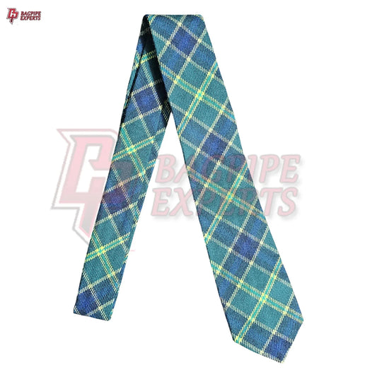 US Army Modern Neck Tie – Scottish Tartan Formal Military Accessory
